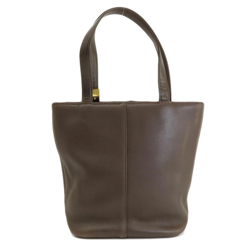 Burberry leather handbag Black